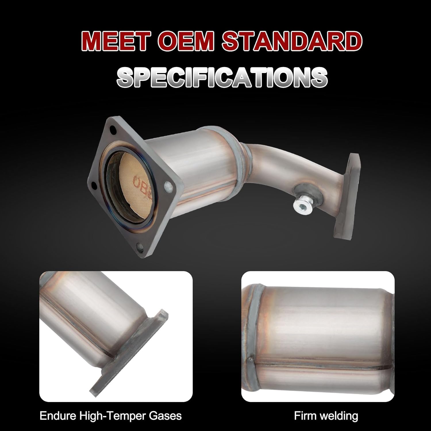 Front Left&Right 40886 40885 Catalytic Converter Set Fit for Nissan Altima Murano Quest Pathfinder Infinit JX35 QX60 3.5L Replace#16702