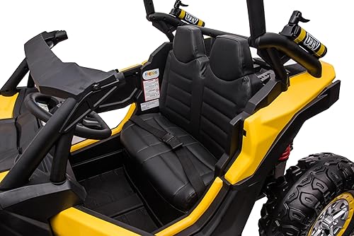 Miniatura 8 de Freddo Toys New UTV 2 plazas de 24 V amarillo