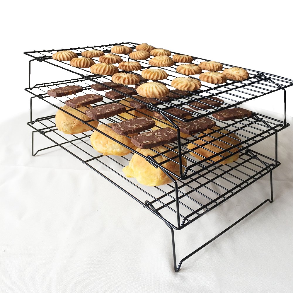 Buy BGT 3tier Cooling Rack Set 15.75 inch x 9.75 inch Metal Stackable