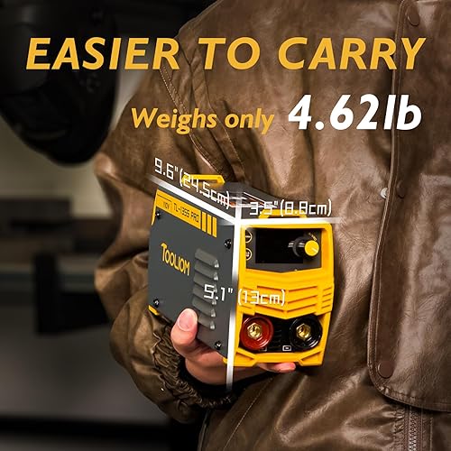 Vista 24 de TOOLIOM 135A 110V Mini Stick Soldador MMA ARC Soldador DC Inverter Soldador con pantalla digital Máquina de soldadura portátil