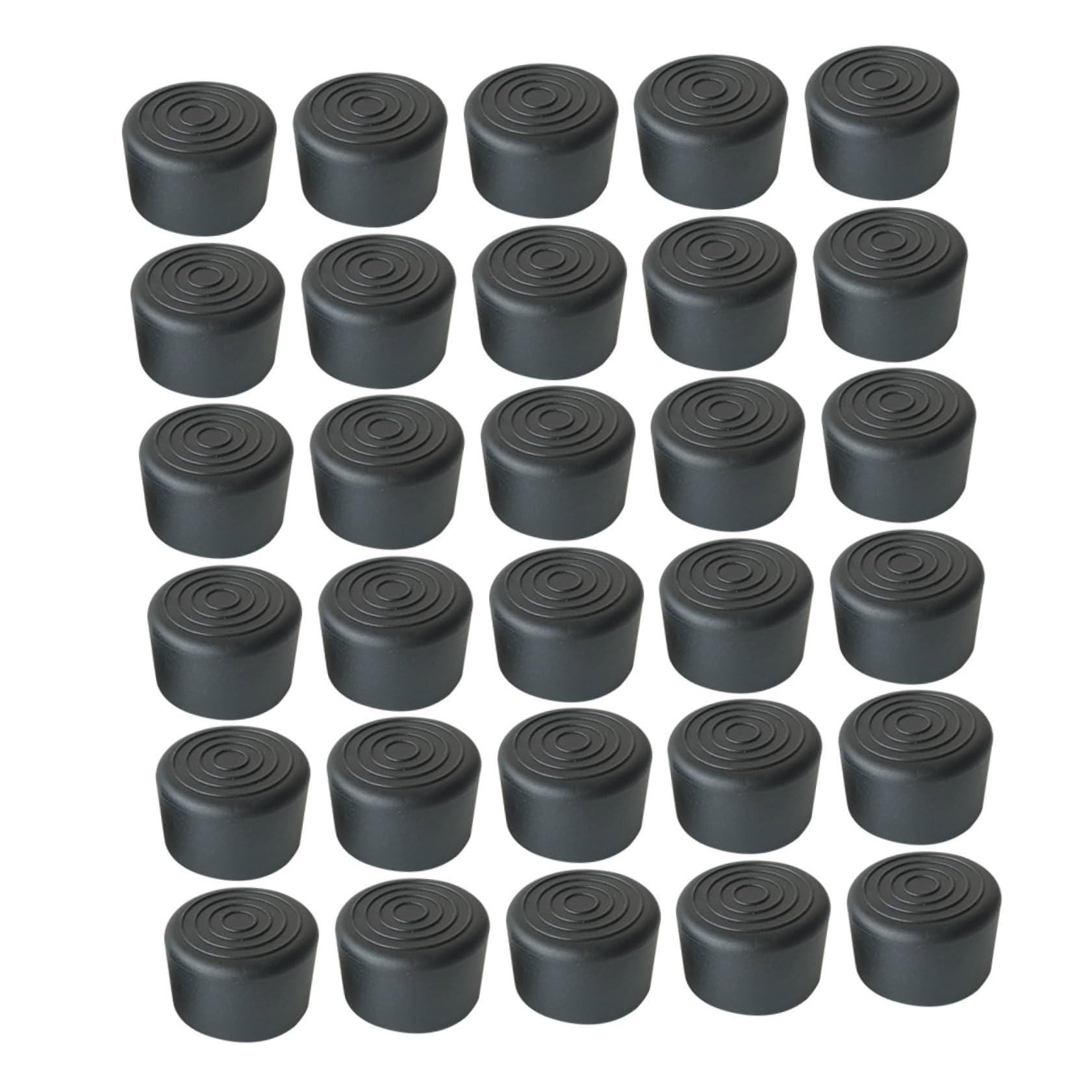 Bouchons ronds en caoutchouc anti-usure pour embouts de chaise et tabouret de cuisine