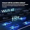 Tenda Nova MX21 Pro Wi-Fi 6E Mesh WLAN System - AXE5700 Tri-Band (Supports 6G Band) - Replaces Router and Repeater - Recommended for Homes with 2-3 Bedrooms - App Control - Pack of 2