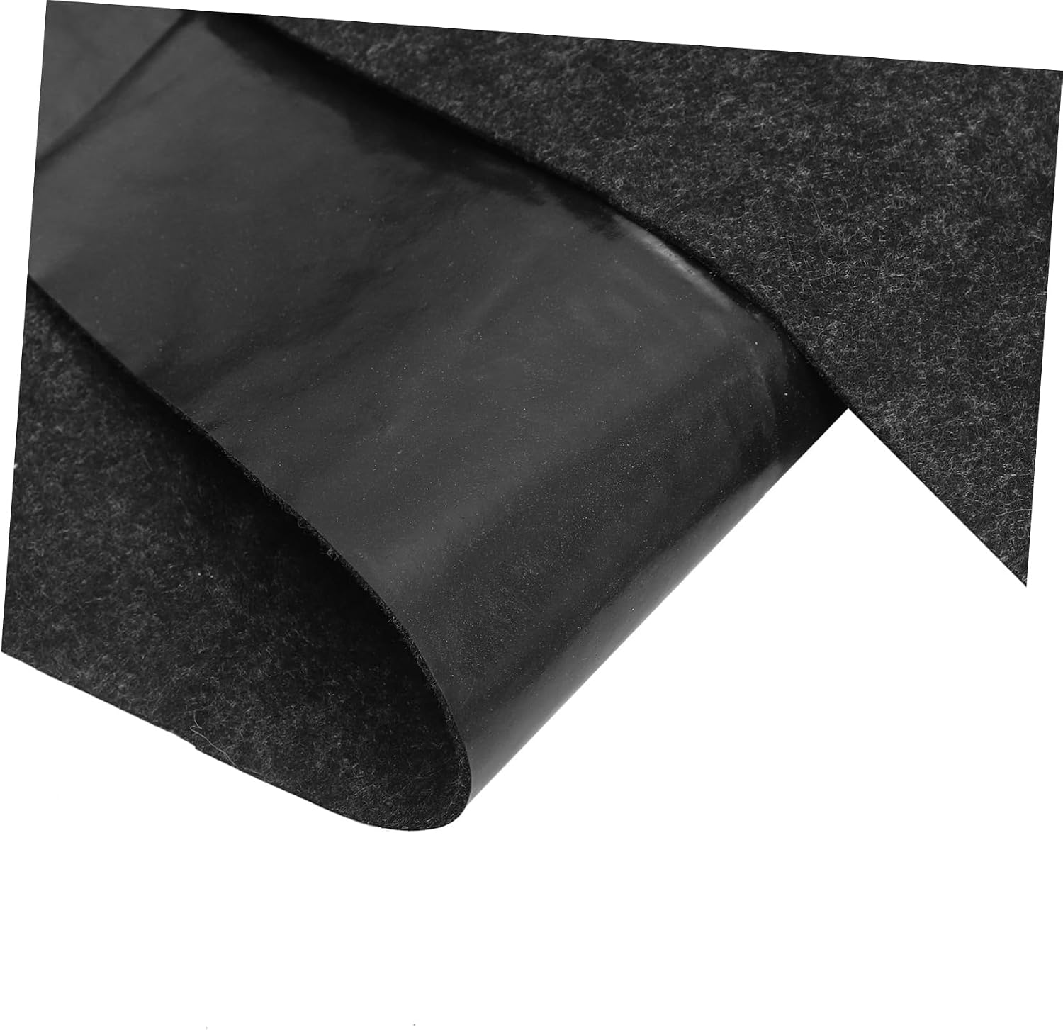 Milisten 1pc Outdoor Padded Mat for Pool and Hot Tub Water Absorbent Non-Slip Floor Protector Multifunctional Yoga Kitchen and Pet Mat Black Design