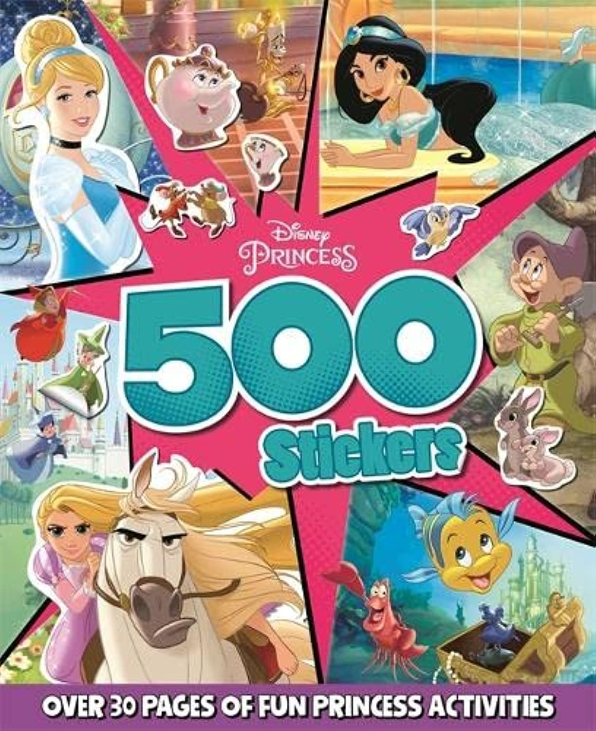 Disney Princess Mixed 500 Stickers (500 Stickers Disney) unknown author 9781789058987 Amazon