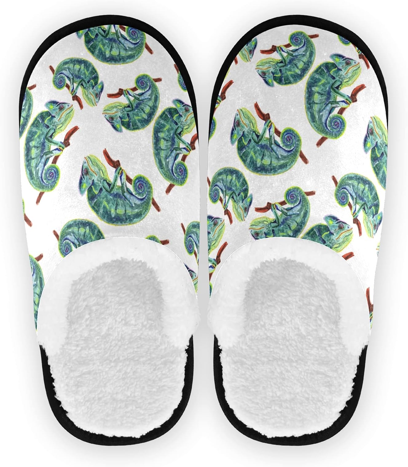 Slippers for Women Mens Winter Warm Memory Foam Cotton Home Slippers Soft Plush Fleece Slip on House Slippers for Girls Indoor Outdoor Shoes