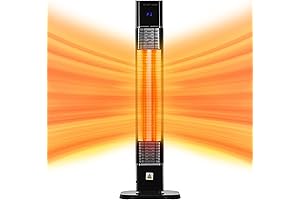 AKIRES Indoor Outdoor Patio Heater,1500W Electric Infrared Heater