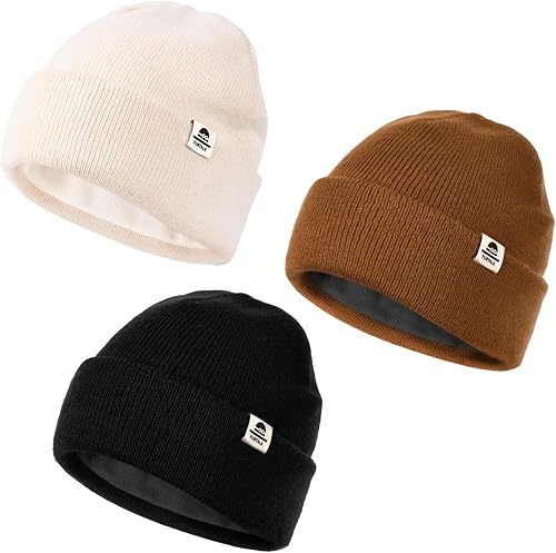 FURTALK Gorro de invierno con forro polar para bebés de 0 a 8 años