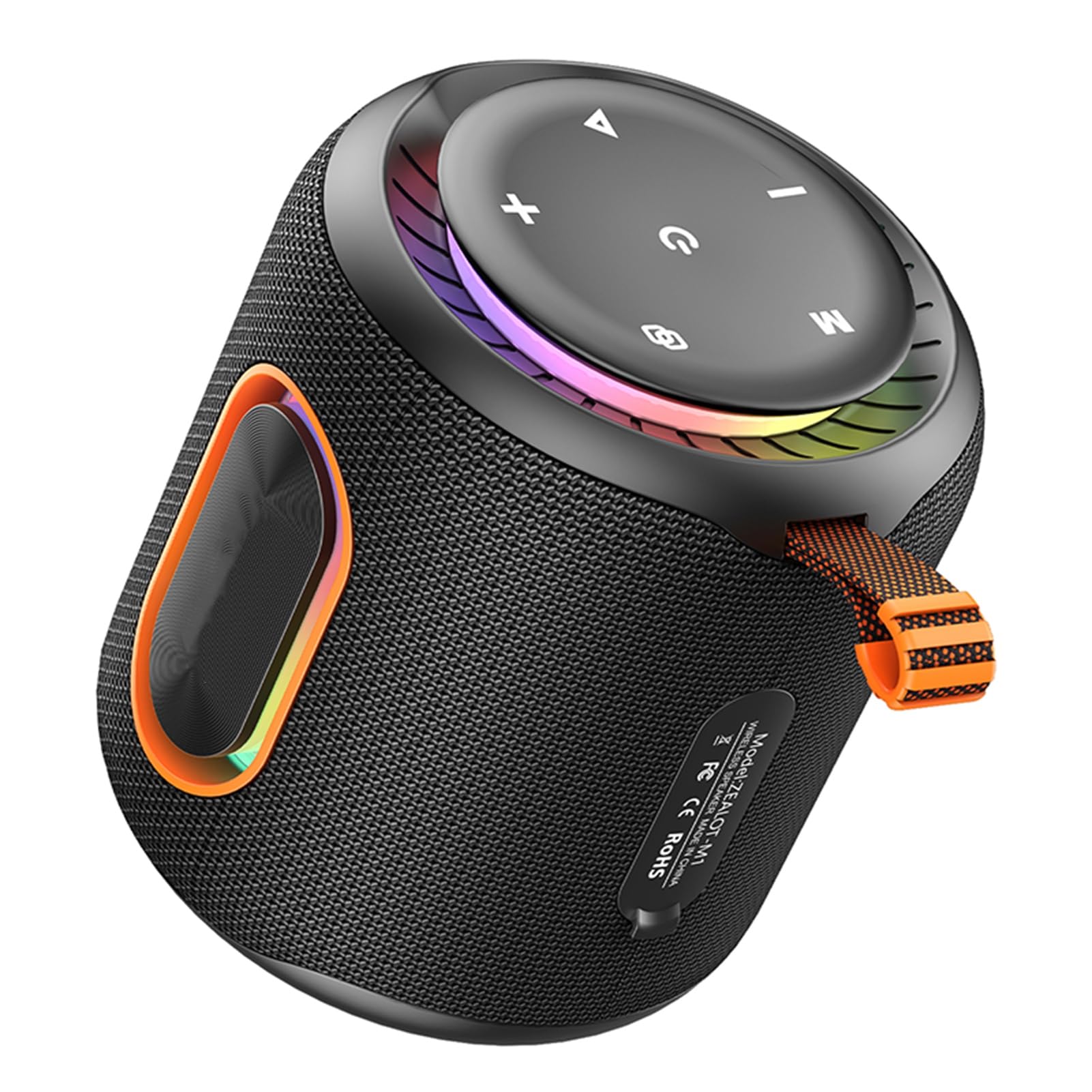 Cassa Portatile Wireless con BT 5.4, 30W Bass Potente, 66mm, per