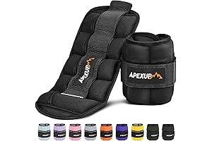 10 Lbs Adjustable Ankle Weights for Women and Men