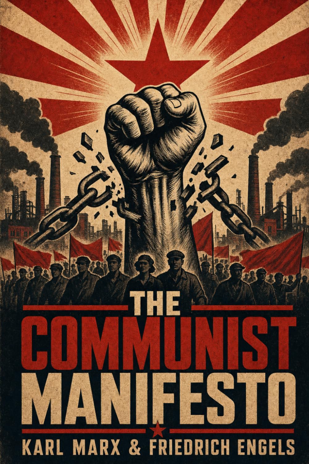The Communist Manifesto By Karl Marx & Friedrich Engels Paperback Book