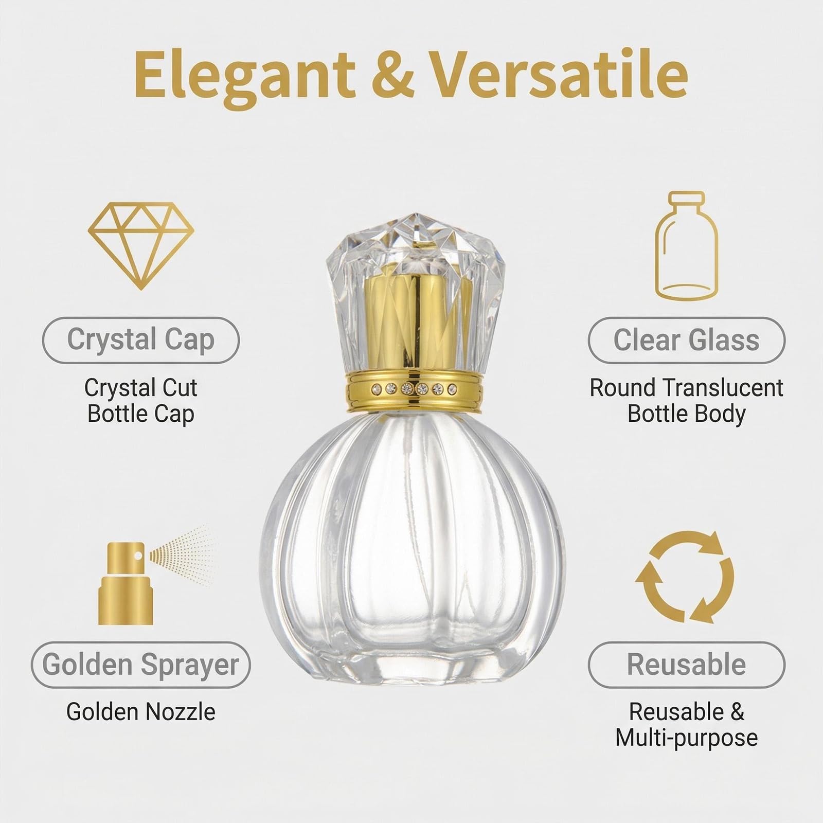 Amazon.co.jp: XINGZI 50ml 1.7オンス ヴィンテージ パンプキン型