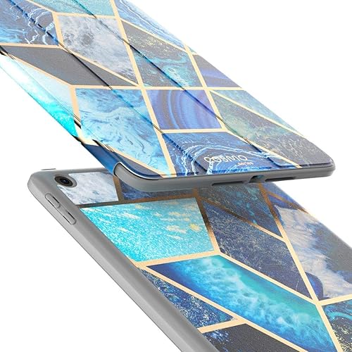 Miniatura 4 de i-Blason Funda para iPad de 6 generación, iPad 9.7 20182017, protector de pantalla integrado cubierta inteligente de cuerpo completo triple Cosmo