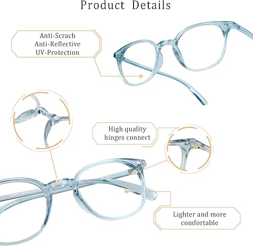 Miniatura 2 de LifeArt Gafas de bloqueo de luz azul, antifatiga ocular, gafas de lectura para computadora, gafas de juegos