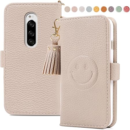 Amazon Co Jp Xperia 1 So 03l Sov40 802so ケース 手帳型 かわいい プレゼント 贈り物 Xperia1 携帯カバー スマホケース 手帳型 Docomo So 03l Au Sov40 Softbank 人気女性 携帯カバー スマイリー タッセル ケースお洒落 シンプル 笑顔 So 03l電話ケース おしゃれ 気質