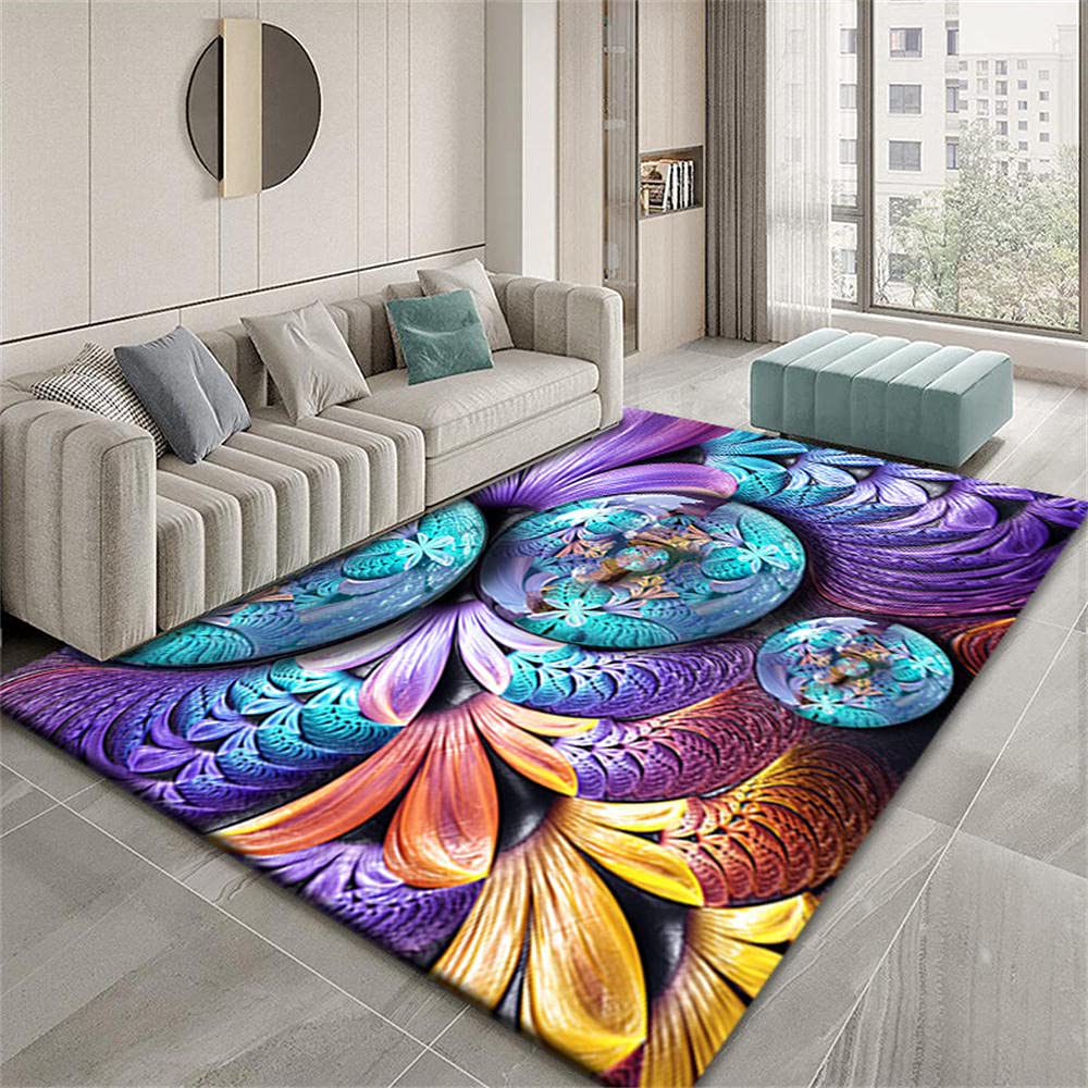 Tapis intérieur conception graphique abstraite minimaliste moderne