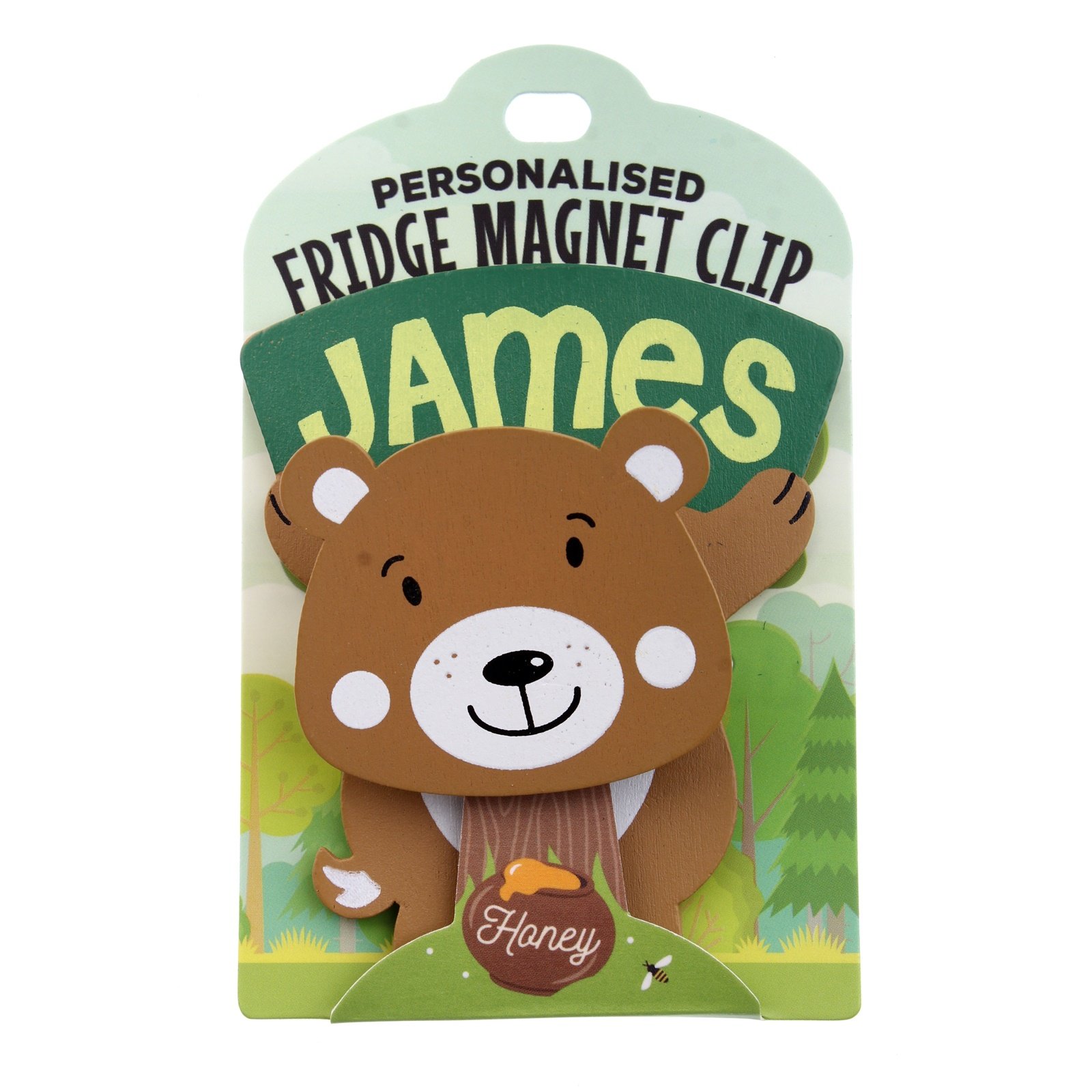 History & Heraldry Fridge Magnet Clip James