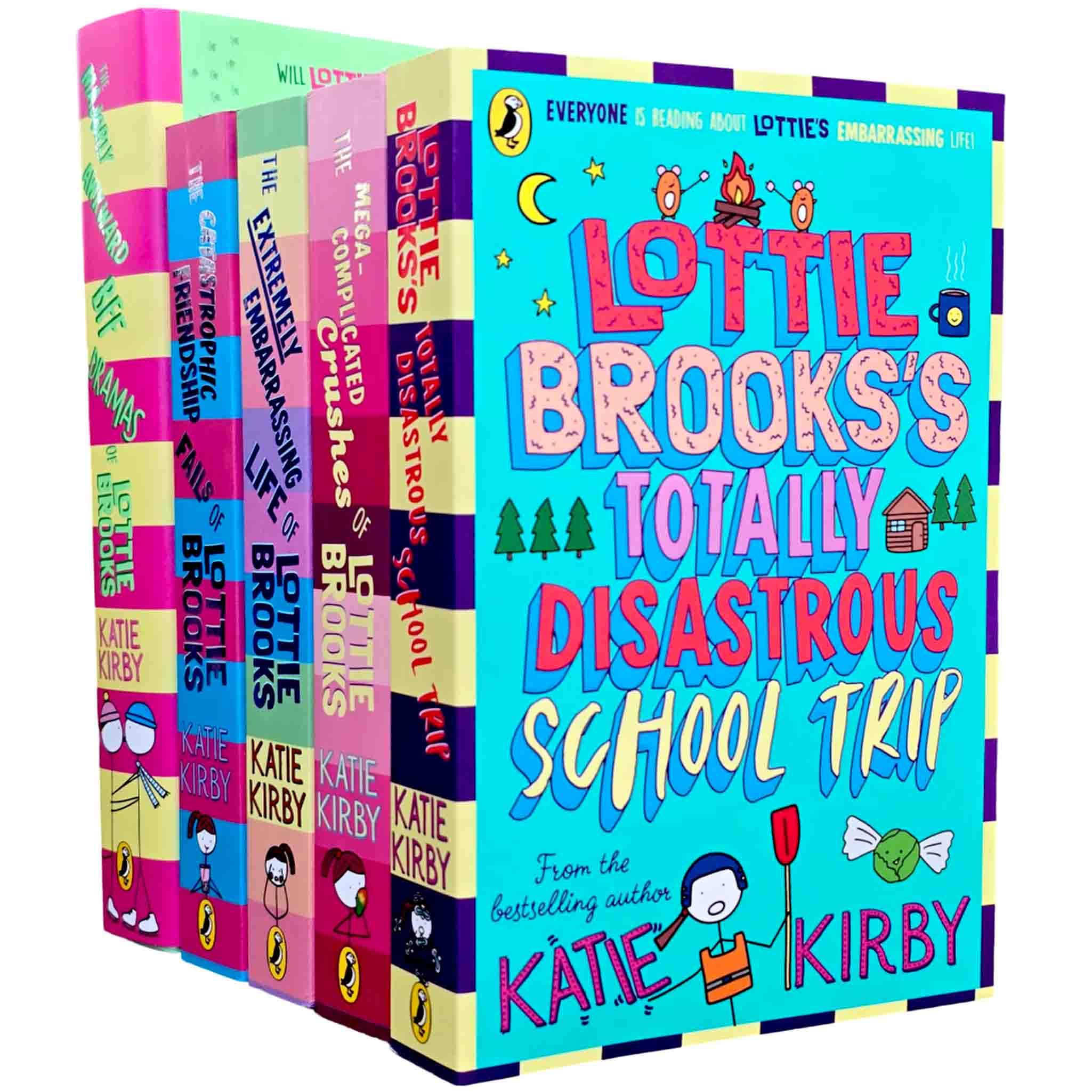 Lottie Brooks Series 5 Books Collection (Extremely Embarrassing Life of ...