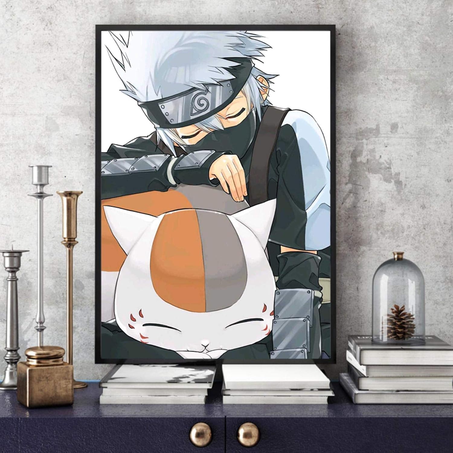 はたけカカシ アニメーションポスター ナルトキャンバス壁画印刷 リビングルーム寝室装飾ウォールアートギフト30x45cm 12x18inch 内枠 人気ブランドを はたけカカシ アニメーションポスター ナルトキャンバス壁画印刷 リビングルーム寝室装飾ウォールアートギフト30x45cm 12x18inch 内枠 人気ブランドを