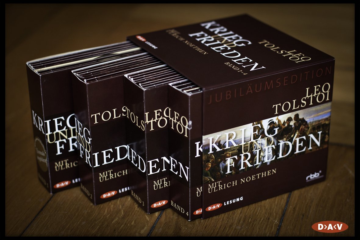 Krieg und Frieden: Ungekürzte Lesung mit Ulrich Noethen (54 CDs)