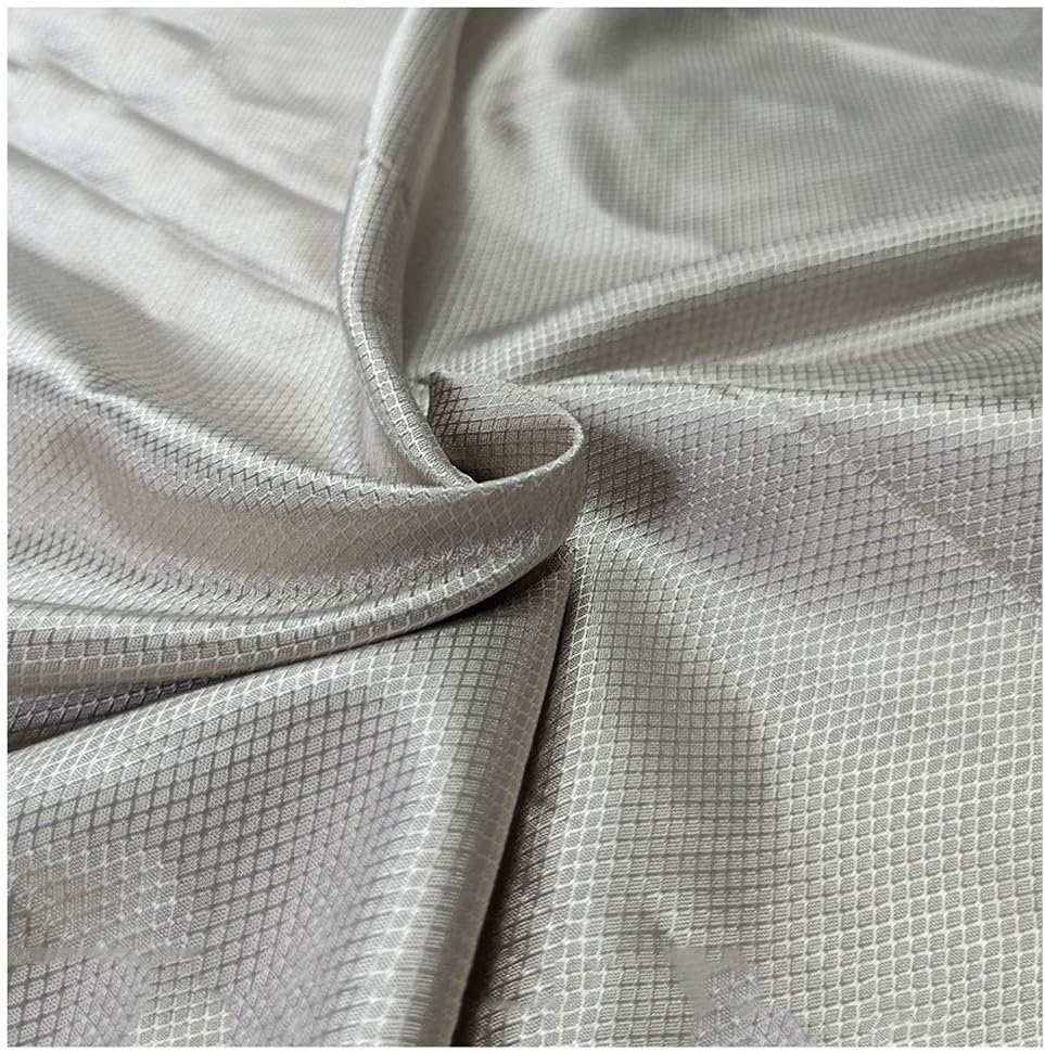 Faraday Fabric Electric Motion Protection Fabric Silver Fiber Material Anti-Radiation Conductive Cloth Mesh High Electromagnetic Shield (Size : 1.5x4m) (1.5x3m)