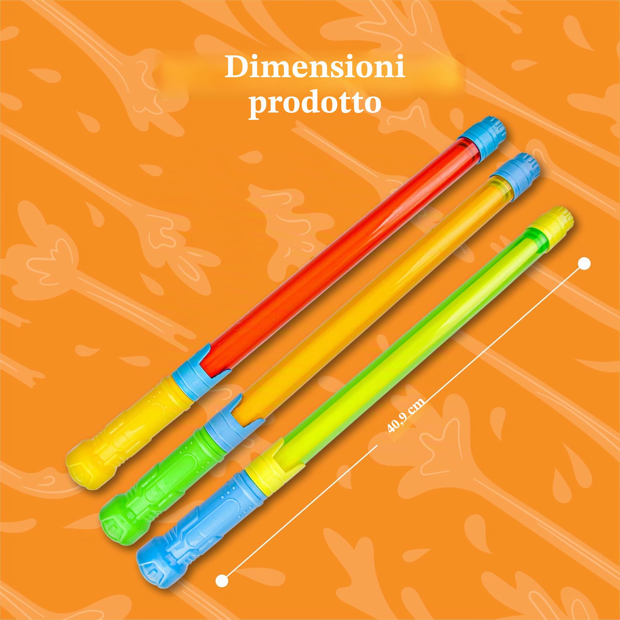 JOYIN 18 pistole ad acqua per bambini, 42 cm, super acqua, pistola a spruzzo ad acqua, per l'estate all'aperto, piscina, cortile, spiaggia, gioco d'acqua