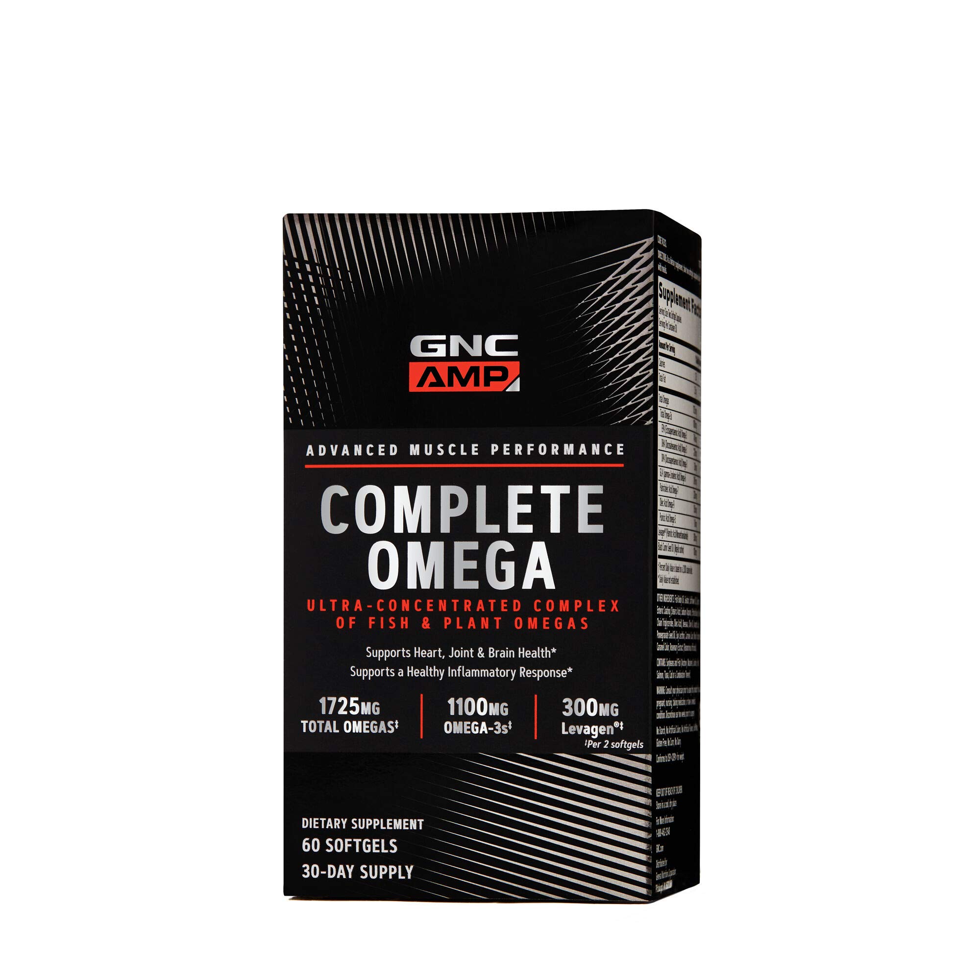 GNCAMP Complete Omega, Supports Heart, Joint, Brain Health, 60 Count