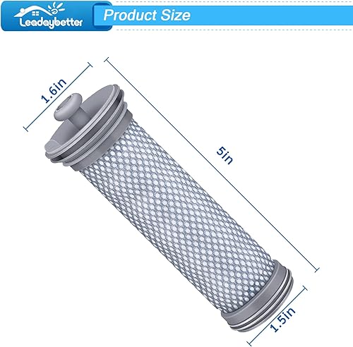 Miniatura 3 de Leadaybetter Filtro de repuesto compatible con aspiradora inalámbrica Tineco A10 A11 Hero A10A11 Master PURE ONE S11 Series S12 X, paquete de 4 para