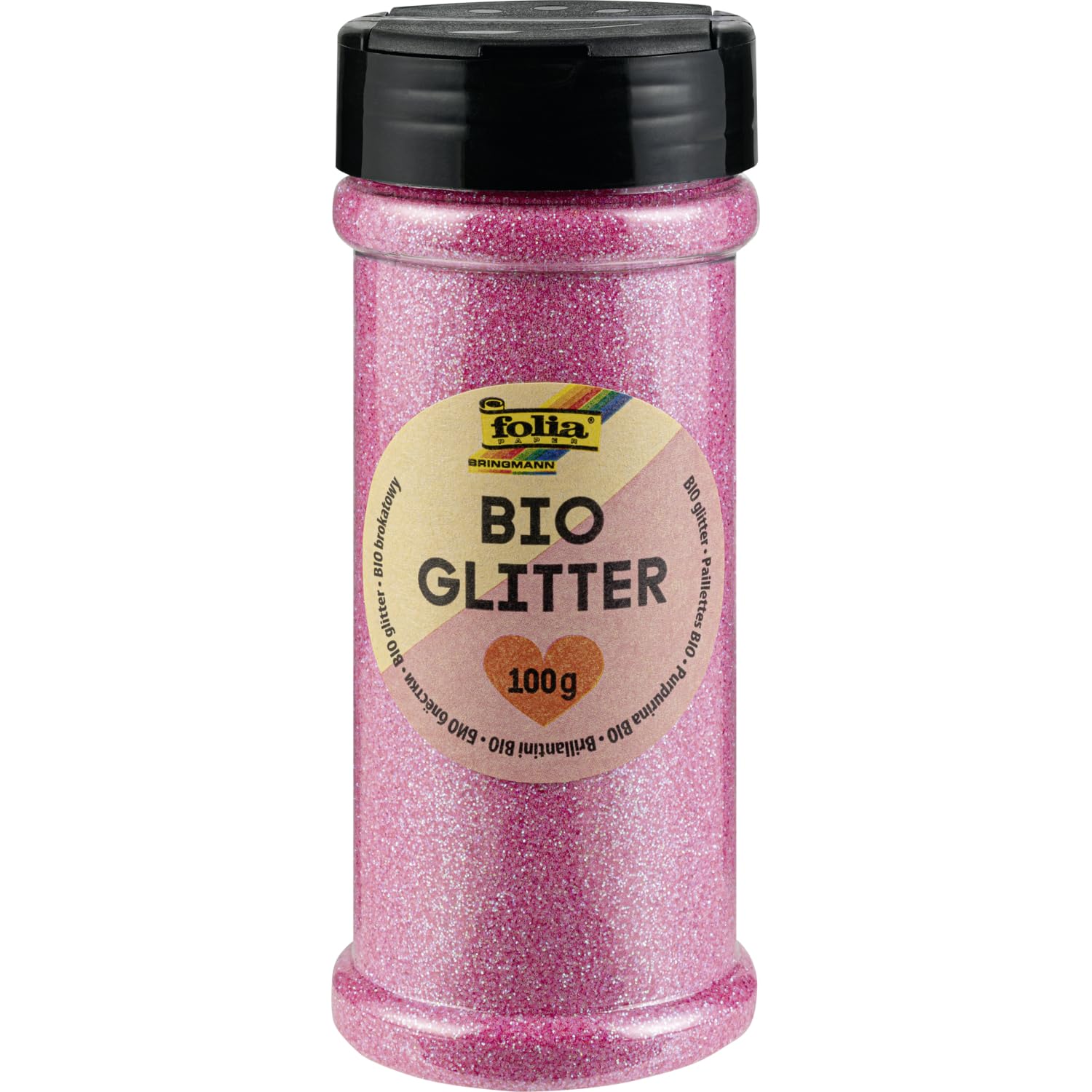 Purpurina rosa orgánica folia de 100 g para embellecer detalles de bodas