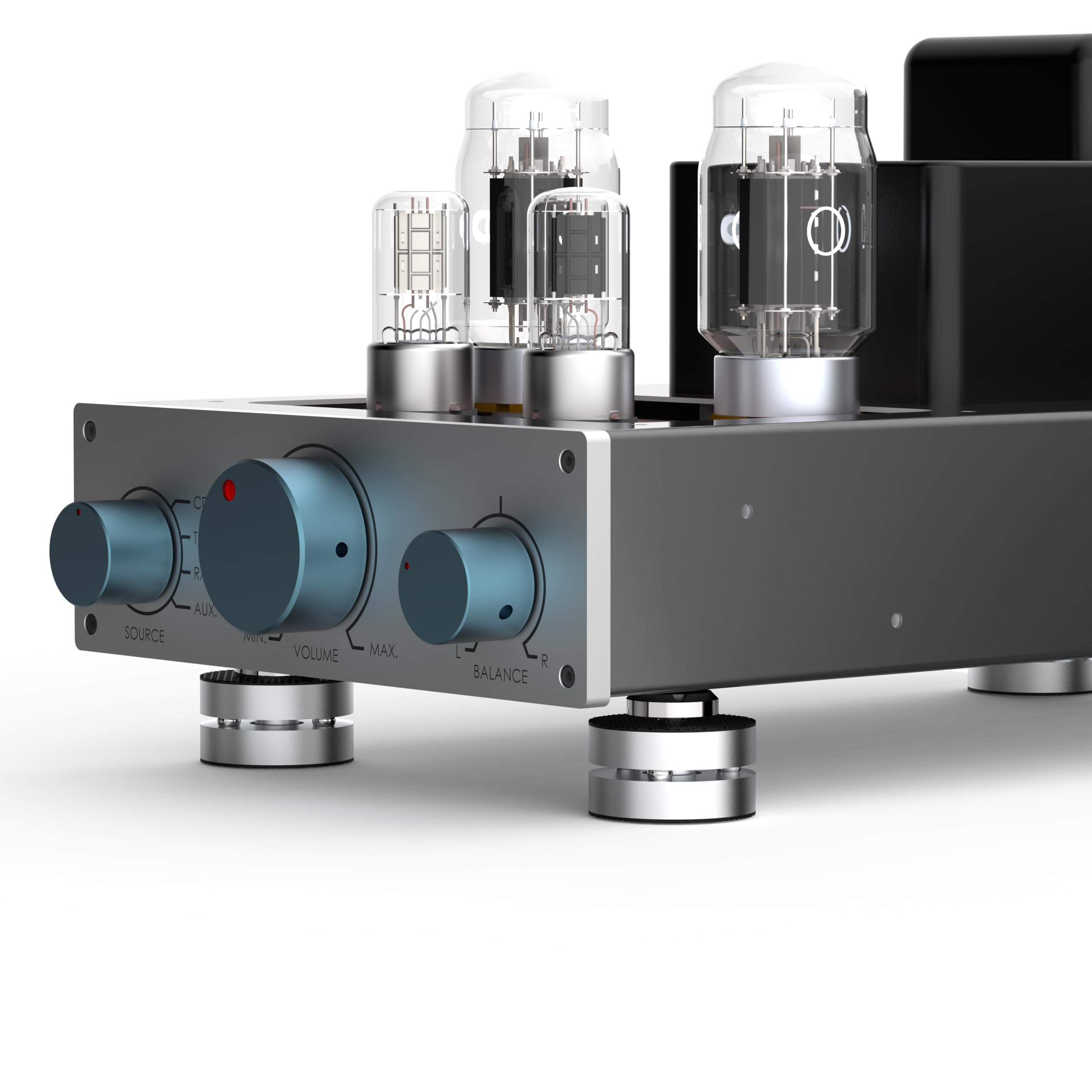 Tertullus 4pied Haut-parleur HiFi Shock Amortisseur Subwoofer Pieds