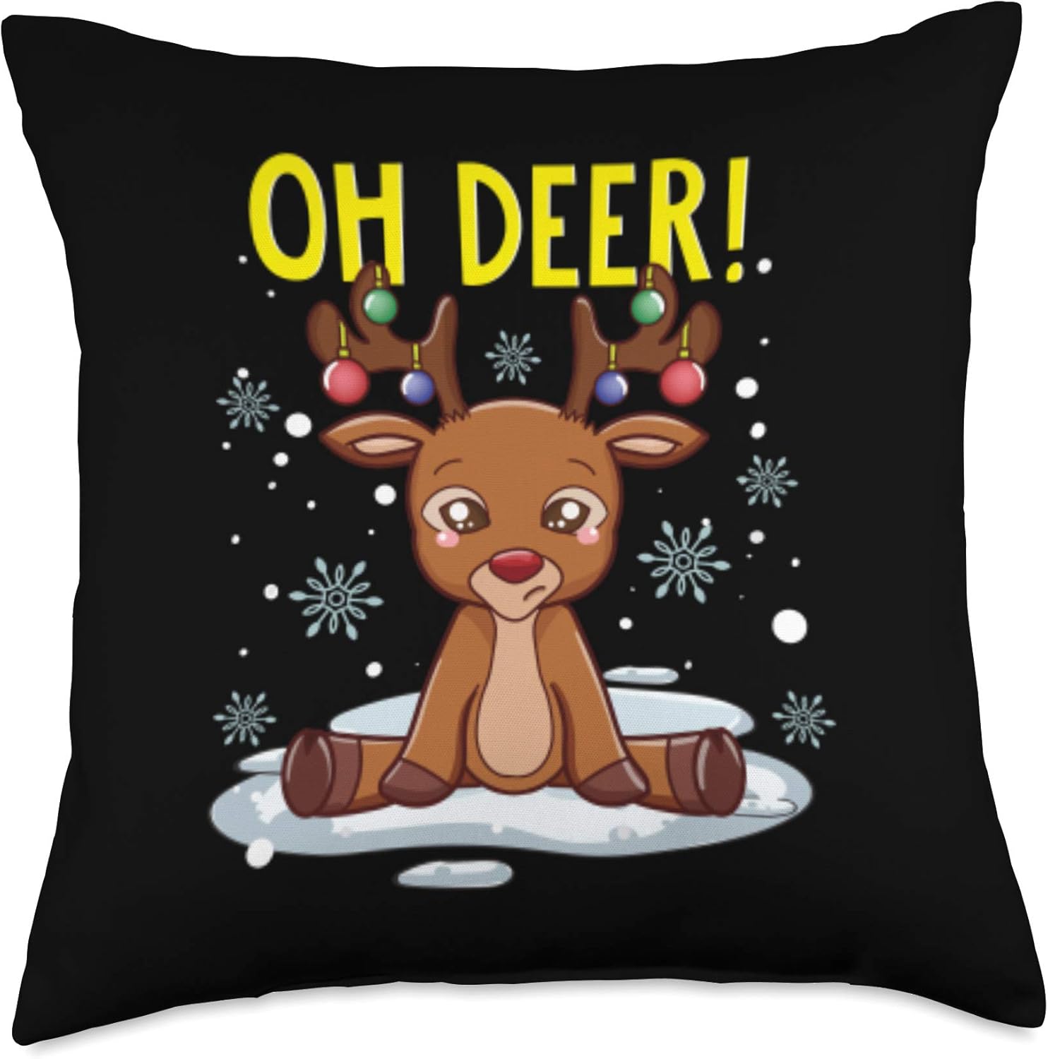 oh deer pillow
