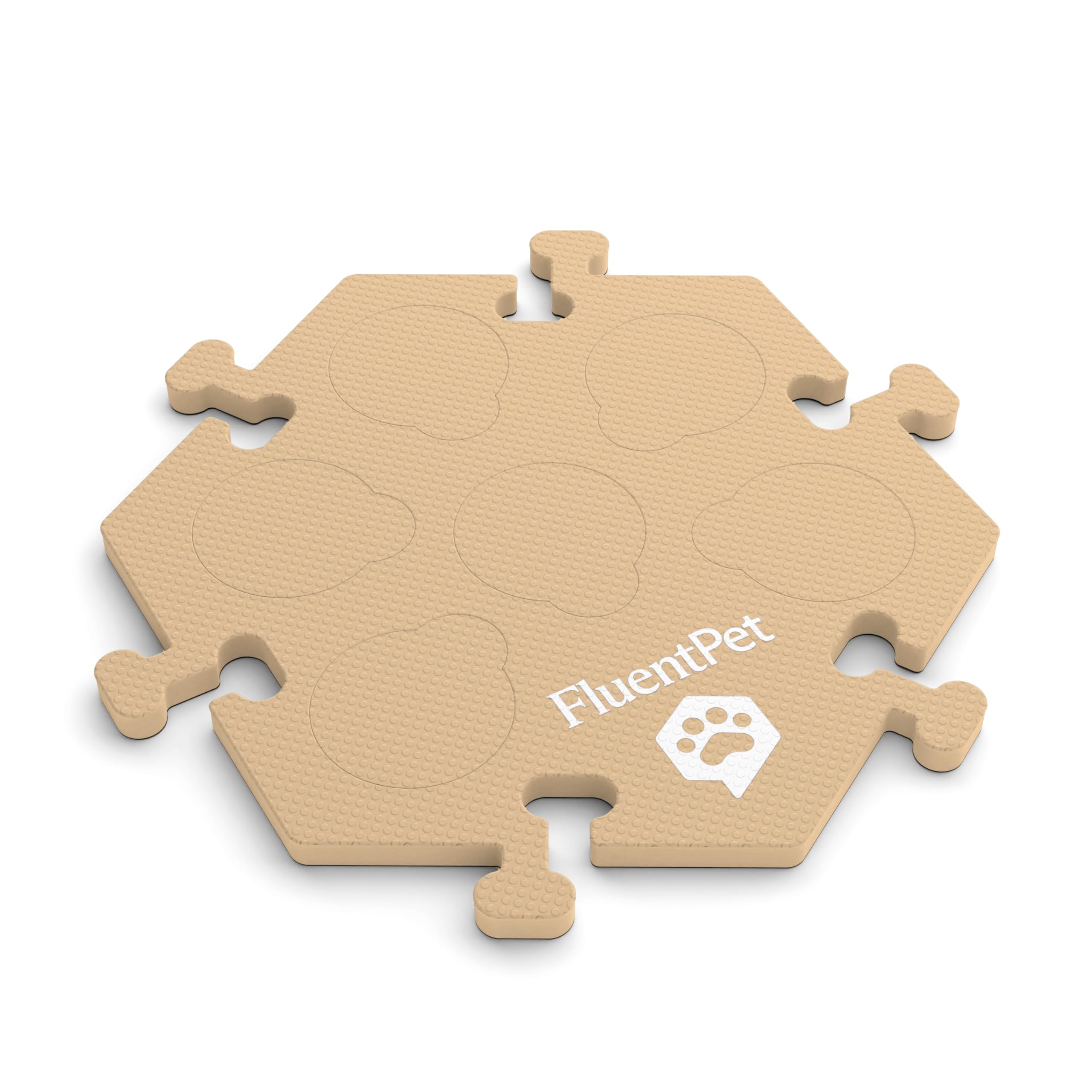 Amazon.com : FluentPet HexTile - Medium Beige | Accessory Dog and