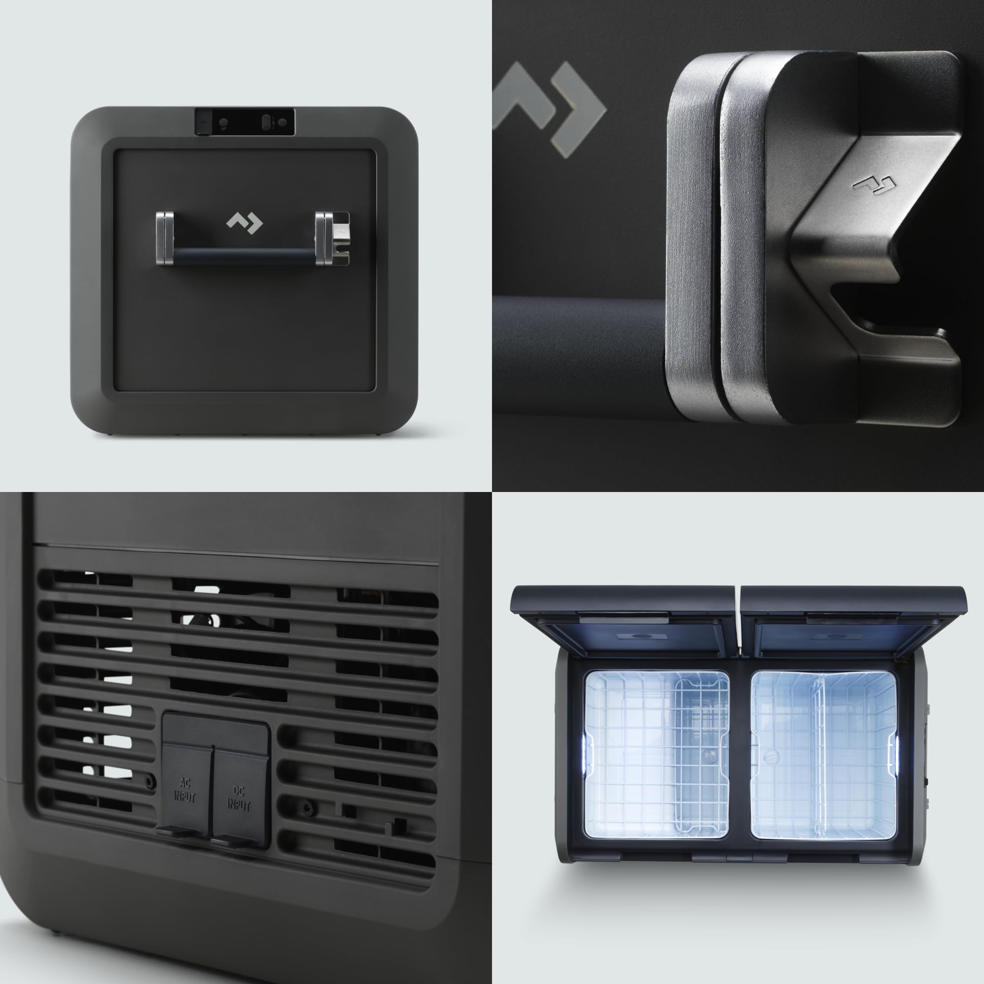 Dometic CFX5 75DZ - Glacière à Compression 75L - Deux Compartiments – 12V/24V Allume-cigare 110V/240V Secteur - Glacière Électrique Voiture, Camping