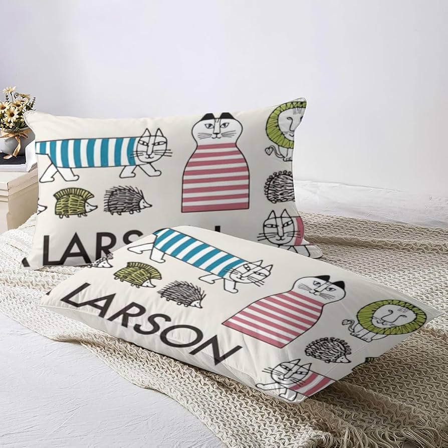 Amazon｜リサ ラーソン 布団カバー 3点セット 掛け布団カバー