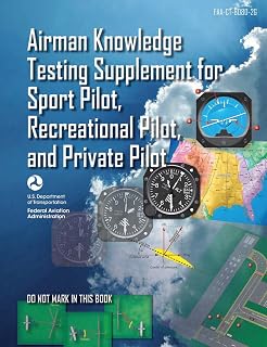 FAA-CT-8080-2G Airman Knowledge Testing Supplement for Sport Pilot, Recreational Pilot, and Private Pilot