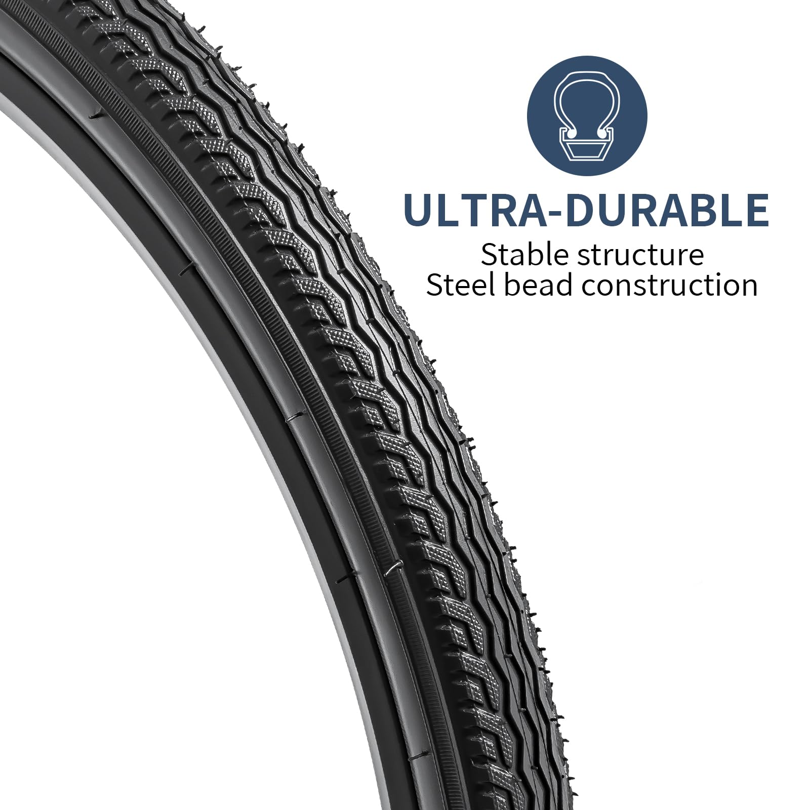 Amazon | YunSCM 2本セット,24 1.75 タイヤ,24x1.75 47-507 自転車