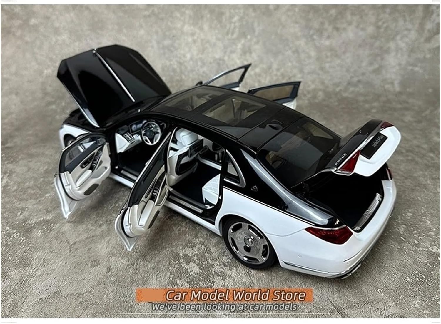 1:18 for S-Class S680 2021 Car Model Company Gift Display(No Box)