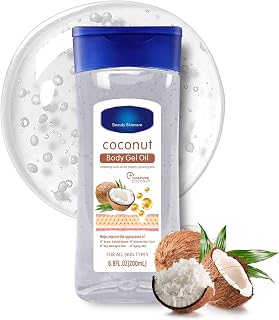 Coconut Body Oil Massage Oil for Women - Hydrating Body Oil with Coconut...
