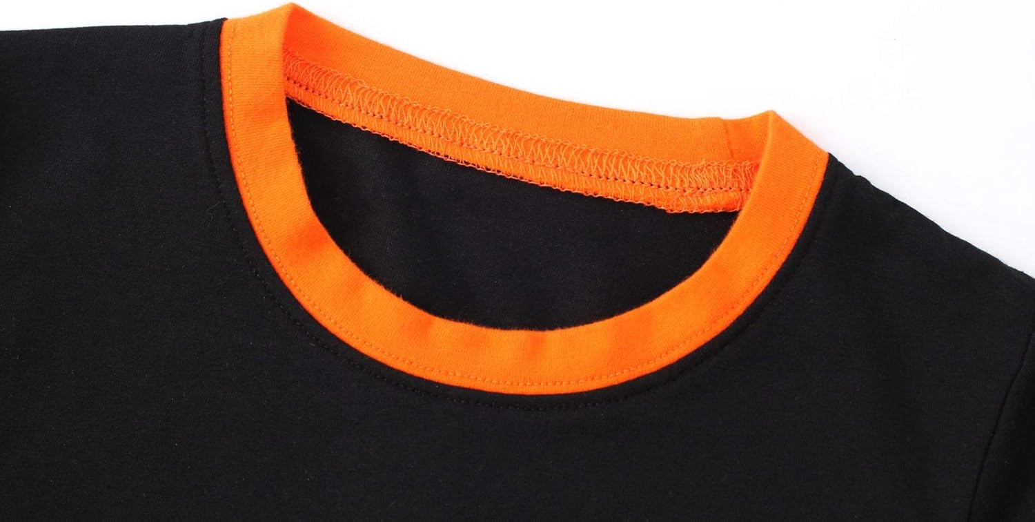 Toddler Boys Halloween Pajamas Glow in The Dark Skeleton Pjs Cotton Sleepwear 2 Piece Pant Sets Kids Halloween Clothes 2-12T - Image 4