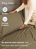 Vista 459 de Extra Deep Pocket Split King Sheets - 5 Piece Breathable & Cooling Bed Sheets - Hotel Luxury Bed Sheet Set - Soft, Wrinkle Free & Comfy - Easily