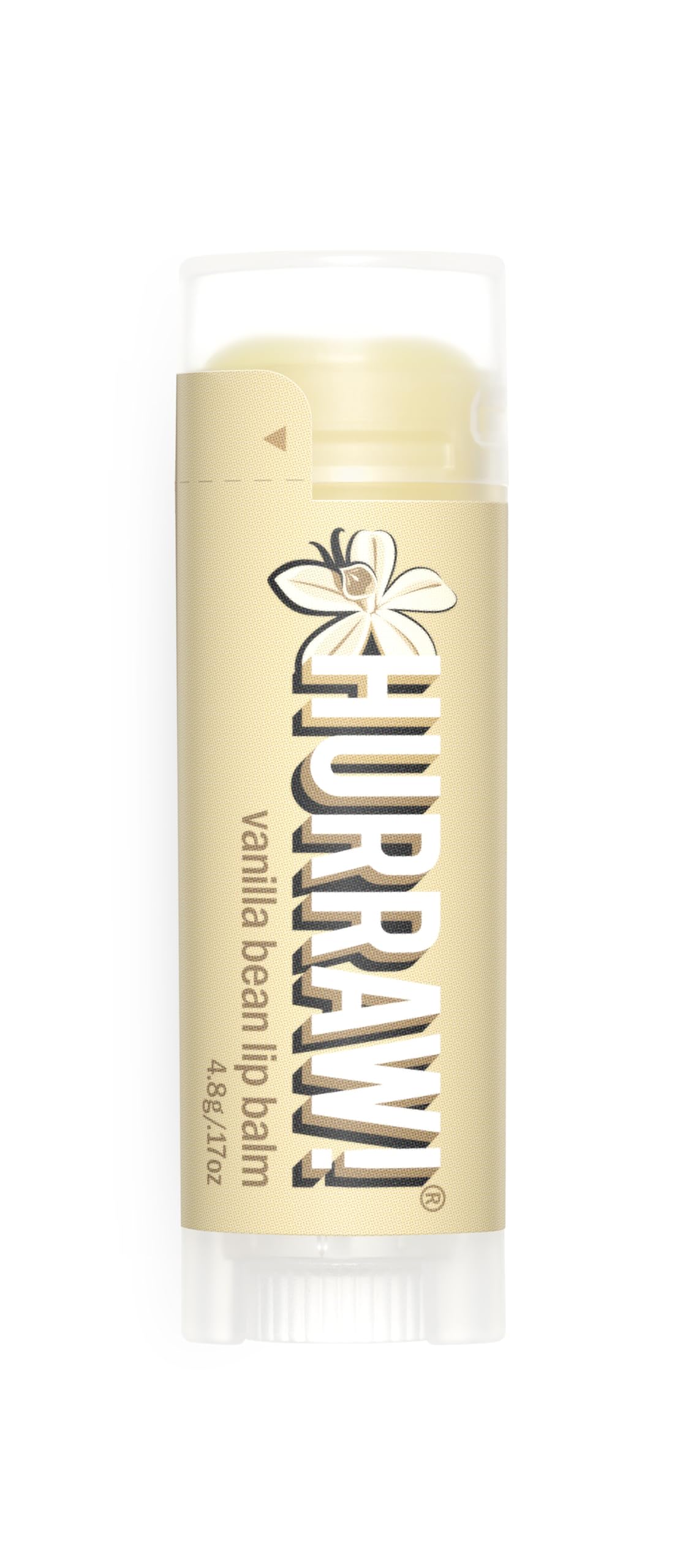Hurraw Vanilla Bean Lip Balm/Vanilya 4.8gr