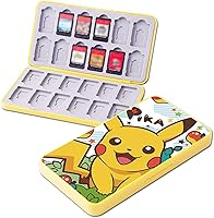 Vista 1 de PERFECTSIGHT 24 Switch Game Card Case for Nintendo Switch Lite OLED, Cute 24 Game Holder Cartridge Case for Game Cards and SD Cards, Kawaii Portable