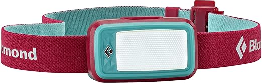 BLACK DIAMOND Wiz Kids' Headlamp, Children's Battery Powered Water Resistant Headlamp for Camping, Hiking, Exploring, and Sleepovers, Berry