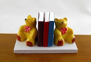 Melody Jane Dolls Houses House Miniature Nursery Toy Shop Accessory Teddy Bear Bookends
