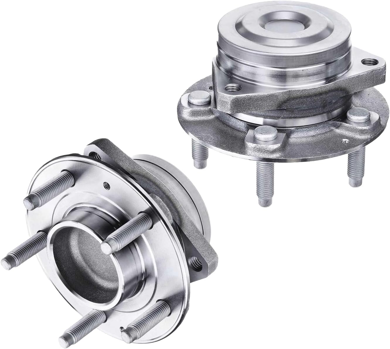 4pc FWD Front Rear Wheel Hub And Bearing Kit For Buick LeSabre Lucerne Seville E - Foto 9