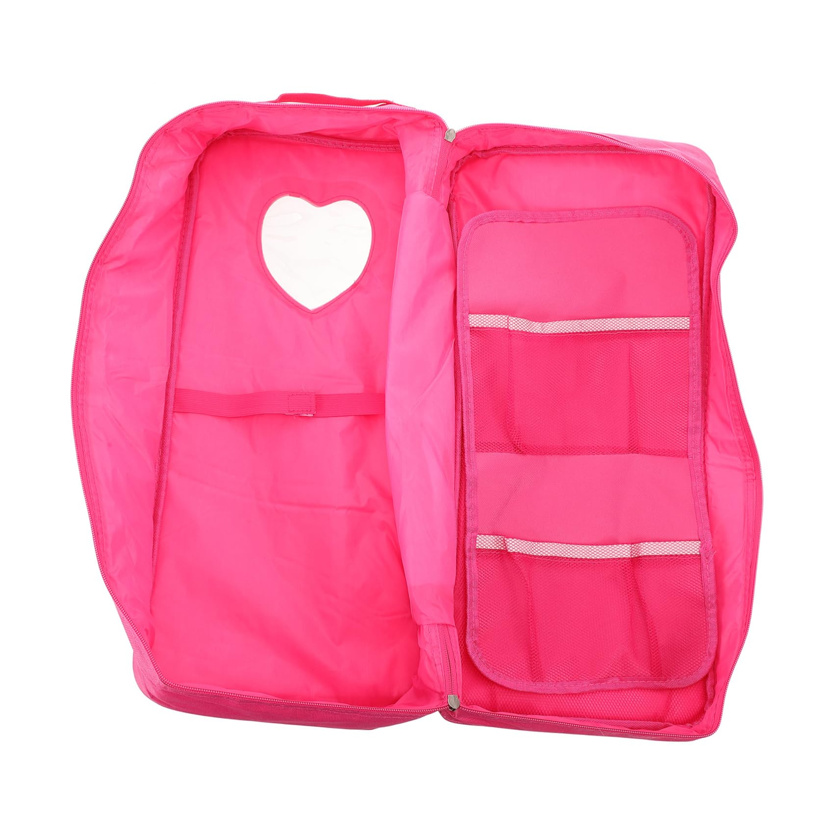 JOINPAYA Doll Travel Case Portable Doll Storage Bag for American Dolls Travel Friendly Doll Accessories Pouch Compact Organizer for Bottles Materials for