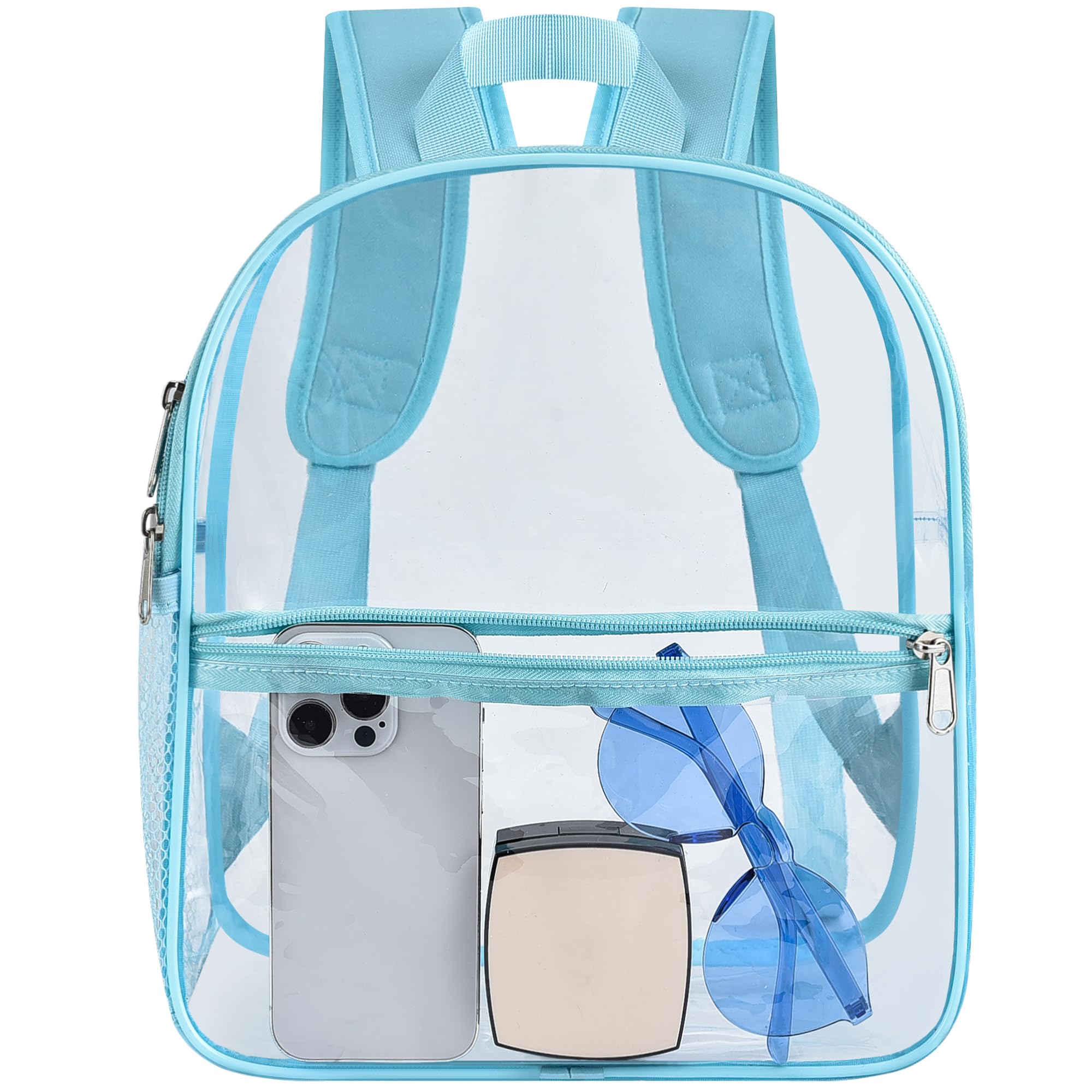 Oraben Clear Backpack for Stadium Events Stadium Backpack Waterproof 12x6x12 Clear Bag for Adult Concert Sport Work