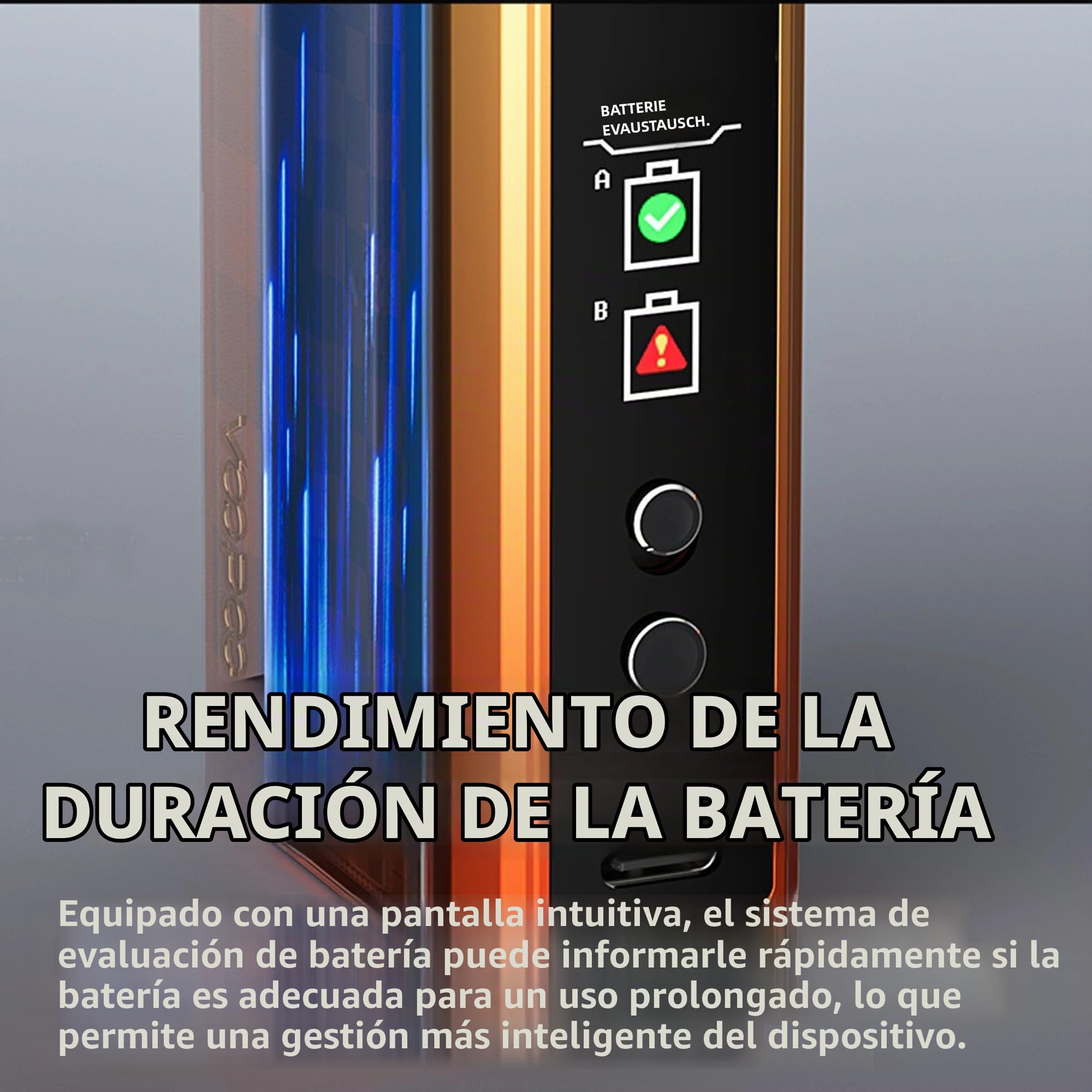 DRAG 5 | VOOPOO Drag 5 Mod Tank Kit Cigarrillo electrónico con tanque UFORCE-X (PNP-X) de 5,5 ml - Sin nicotina, Sin batería