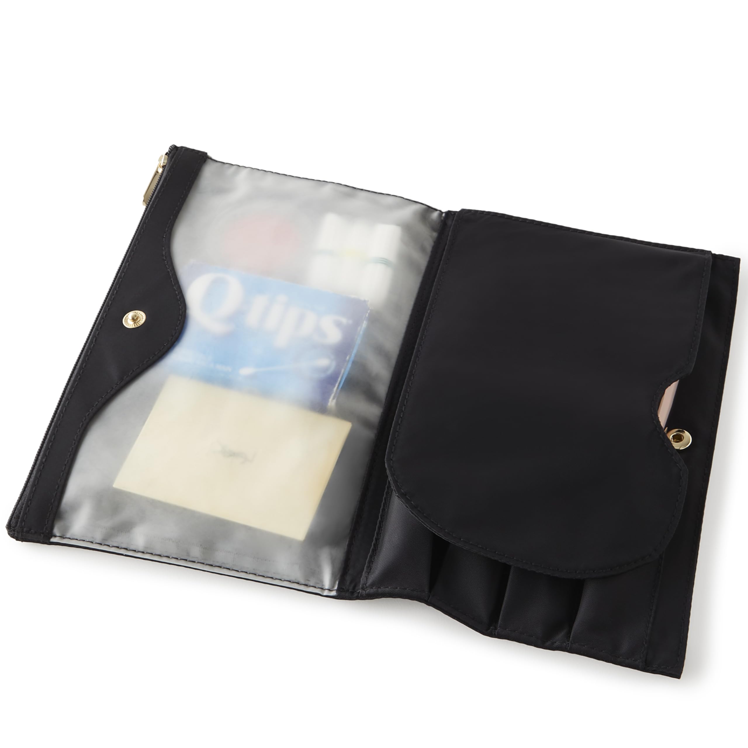 KUSSHI Washable Travel Snap in Pocket Organizer