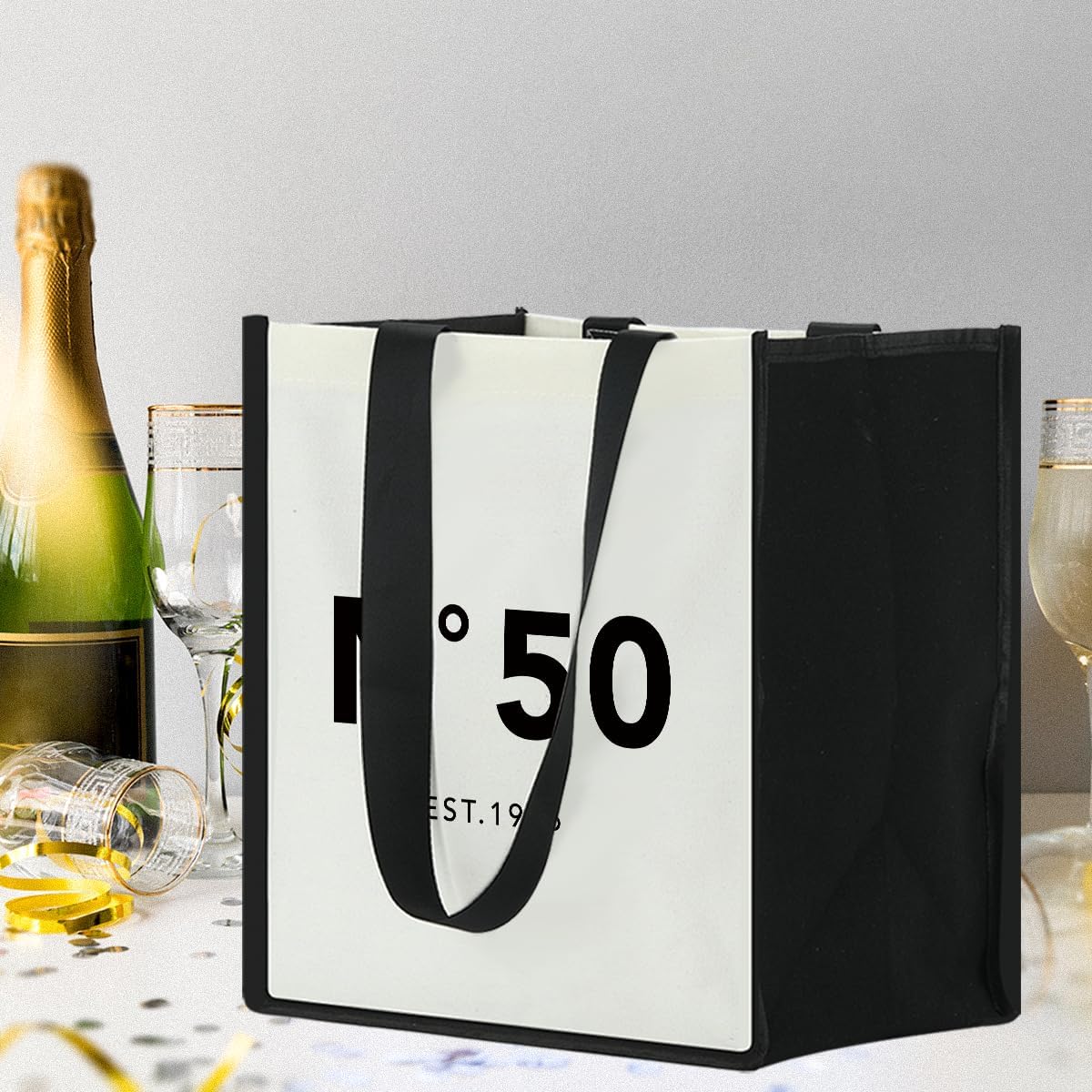 Birthday Gifts for Her Canvas Tote Bag Shopping Bags-2026 - Image 3