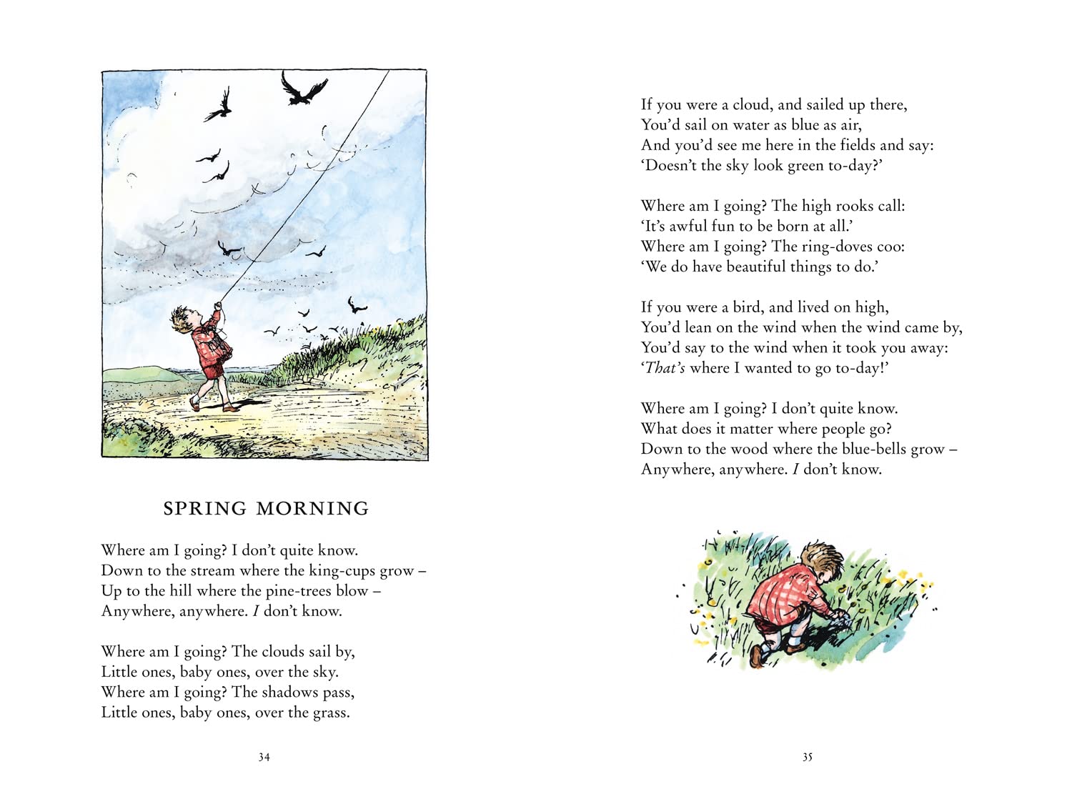 When We Were Very Young: The original, timeless and definitive version of the poetry collection created by A.A.Milne and E.H.Shepard. An ideal gift ... adults. (Winnie-the-Pooh – Classic Editions)